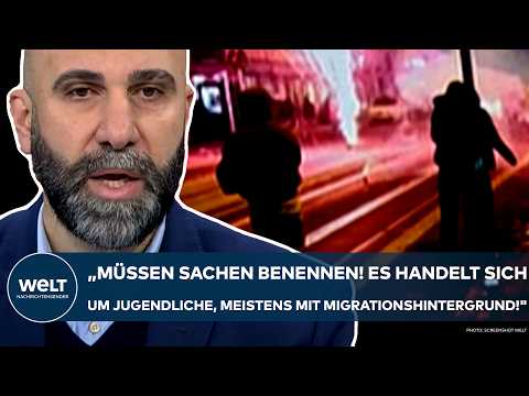 BERLIN: "Müssen Sachen benennen! Es handelt sich um Jugendliche, meistens mit Migrationshintergrund"