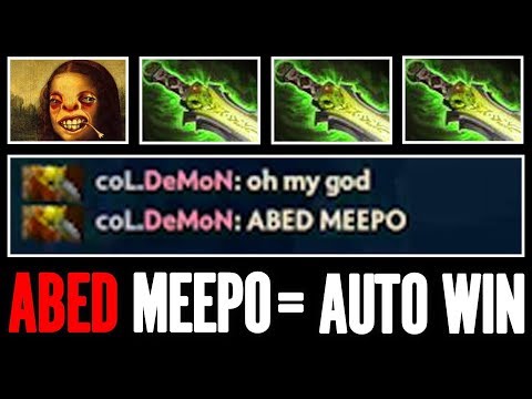 Please ban Abed Meepo - MAX AGI 3x EB Build IMBA Hero Dota 2
