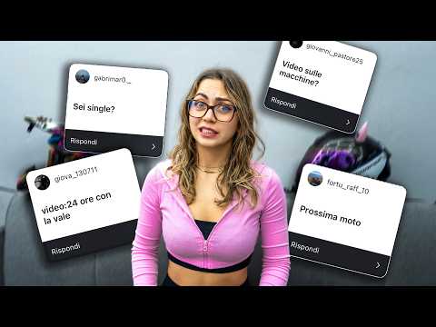 Rispondo alle vostre domande * SENZA FILTRI*