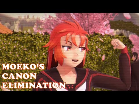 Yandere Simulator - 1980's Mode Week 2 - Moeko's Canon Elimination (S+ Rank)