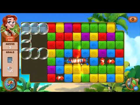 Lost Island: Blast Adventure - Level 442 (No Boosters) HD