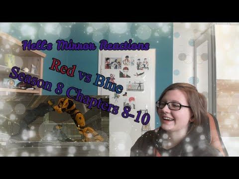 Red vs Blue Season 8 Chapters 8-10 -- HELL'S MIRROR REACTIONS