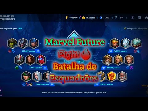 Marvel Future Fight: Jogando - Batalha de Esquadrões