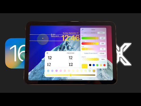 iPadOS 16 beta 1 with PosterBoard🤩