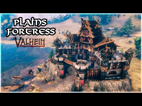 Valheim: Building the ULTIMATE End-Game Base / Plains Fortress!