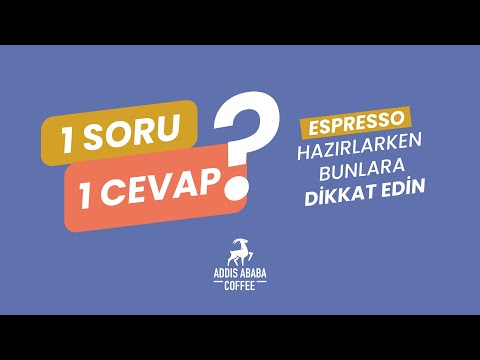 Espresso Hazırlarken Bunlara Dikkat Edin!