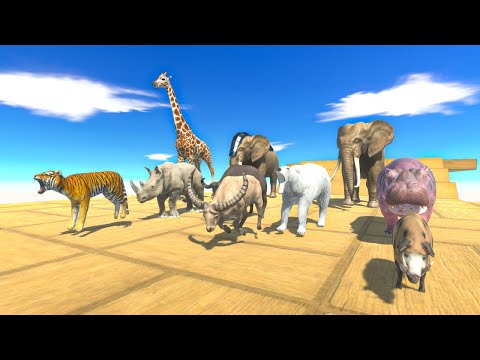 MAMMALS NEIGHBORS attack ROCKET ELLIE ARBS Animal Revolt Battle Simulator