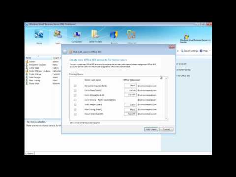 SBS 2011 Essentials and Office 365 Video 2 (OIM)