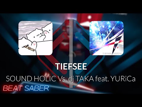 Beat Saber | TripletBTW | SOUND HOLIC Vs. dj TAKA feat. YURiCa - TIEFSEE [Expert+] 1.2x #3 | 76.57%