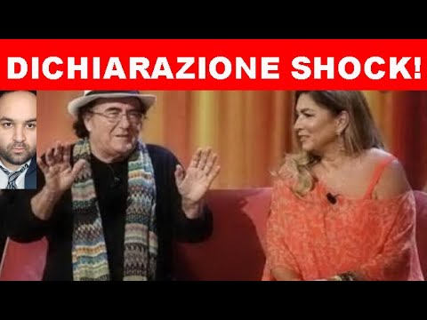 LA DICHIARAZIONE SHOCK DI AL BANO! NESSUNO SE L'ASPETTAVA...