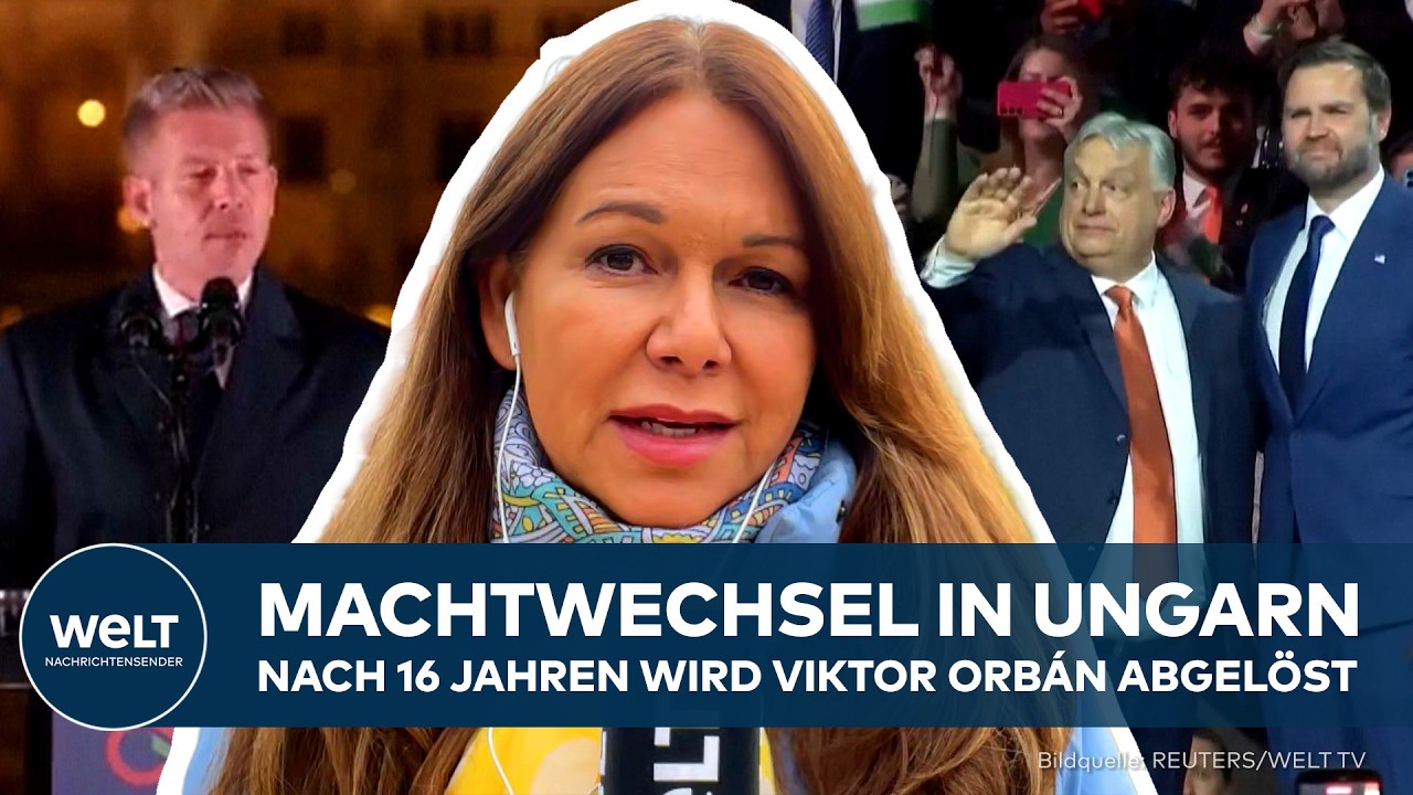 HISTORISCHE UNGARN-WAHL: Péter Magyar löst Viktor Orbán nach 16 Jahren an der politischen Spitze ab