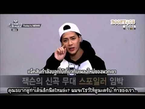 [ซับไทย] 141120 M Countdown News - GOT7 Jackson