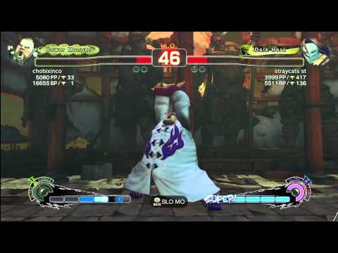 SSF4 AE [Rufus] Chobixinco vs straycats st [Vega]