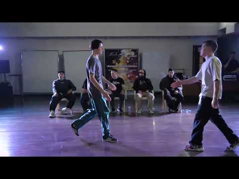 pro 1x1 bboy Nymezza vs SpaceUp - "ALL OPTION" break dance battle