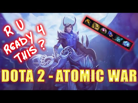 CALL YOUR FRIENDS TO WATCH THE MOON SHINE OP LUNA - Dota 2 | Atomic War #128 - LoFi Music