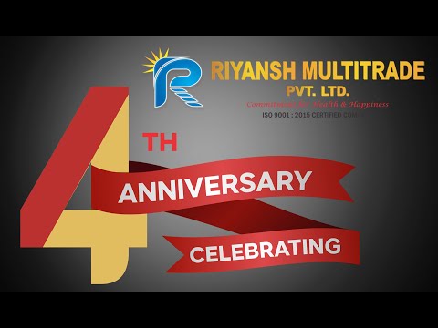 4th Anniversary Celebration - Riyansh Multitrade Pvt. Ltd.