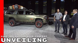 Luke Bryan Chevy Suburban Concept Unveiling