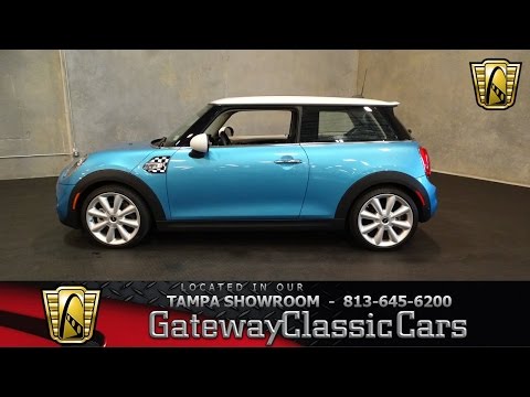 613-TPA 2015 Mini Cooper S 2.0 L I4 FI DOHC 16V 6 Speed Automatic