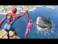 1 Hour OF GTA 5 Water Ragdolls - SPIDERMAN Jumps/Fails - (Funny Moments Compilation) PART 10