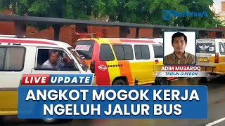 Sopir Angkot Mogok Narik di Majalengka, Geruduk DPRD Keluhkan Jalur Bus dan Elf Masuki Kota