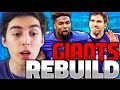 REBUILDING THE NEW YORK GIANTS! MADDEN 17 CONNECTED FRANCHISE