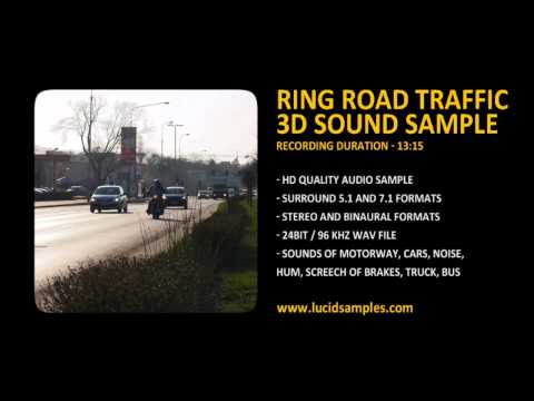 Noisy Street Sound Effect, Ring Road Sounds
