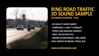 Noisy Street Sound Effect, Ring Road Sounds