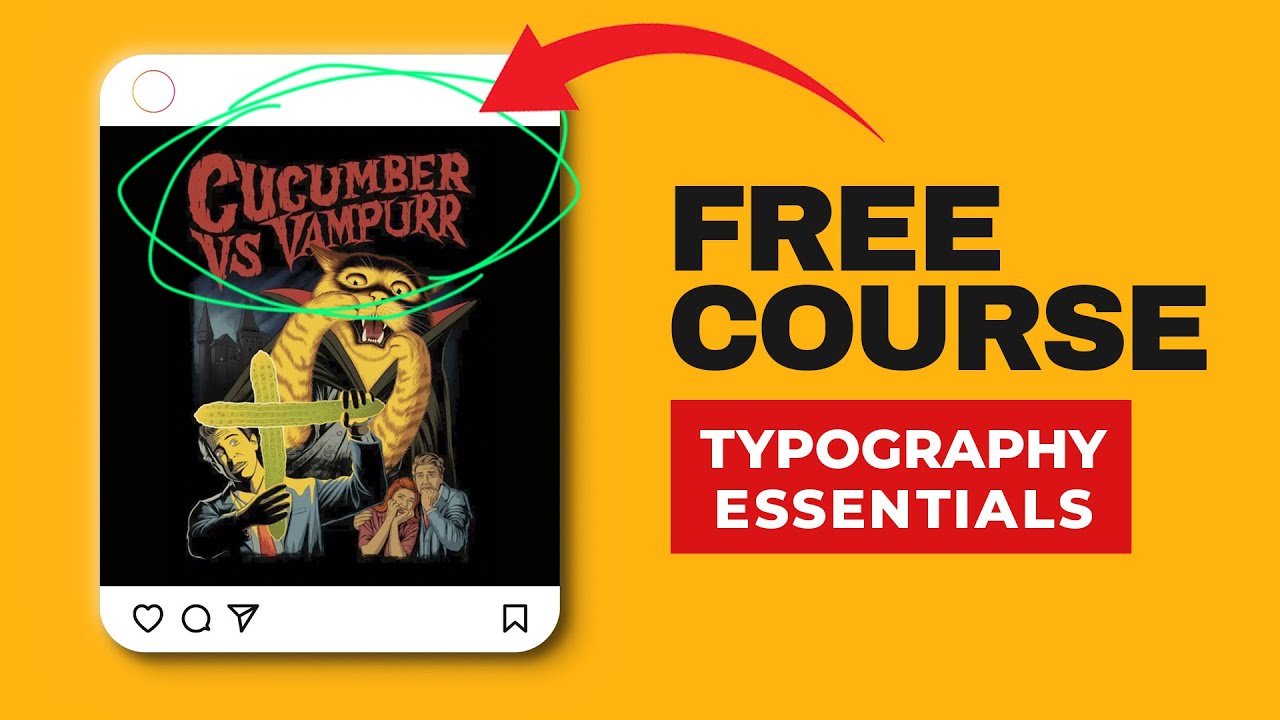 The ONLY Typography Video Graphic Designers Need To See!