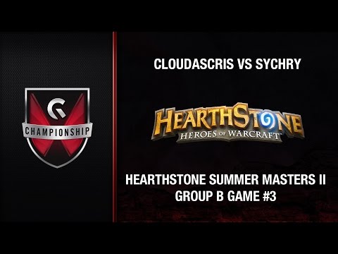 Cloudascris vs Greensheep - GC's 2015 Hearthstone Summer Masters II (Group B Game #3)