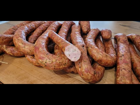 FAMILY SAUSAGE THE WHOLE PROCESS STEP BY STEP