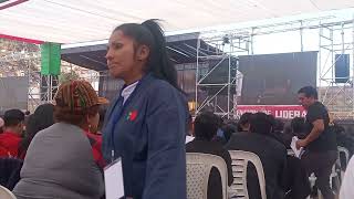 Conferencia ante +20.000 personas en Cusco