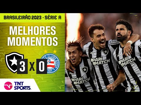 DIEGO COSTA MARCA DUAS VEZES E BOTAFOGO ATROPELA O BAHIA! BOTAFOGO 3 X 0 BAHIA | BRASILEIRÃO 2023
