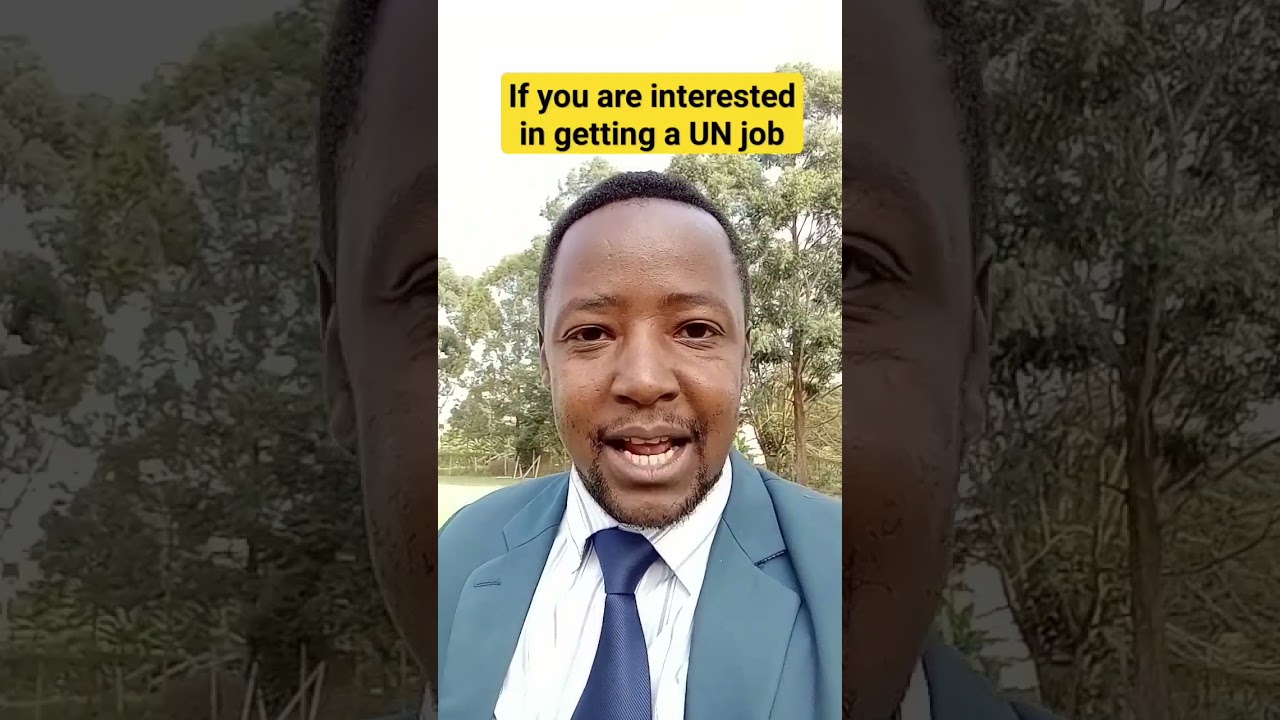 Fieldwork or office work - UN jobs