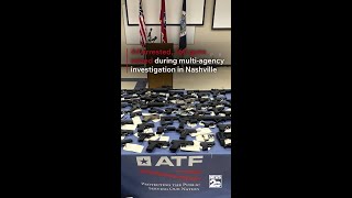 44 arrested, 160 guns seized during multi-agency investigation in Nashville