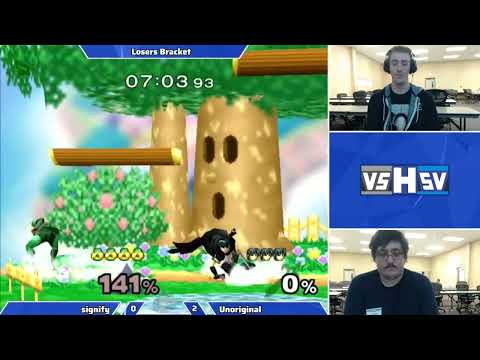 vsHsv Aug 23 - signify (Sheik) vs Unoriginal (Marth) - SSBM