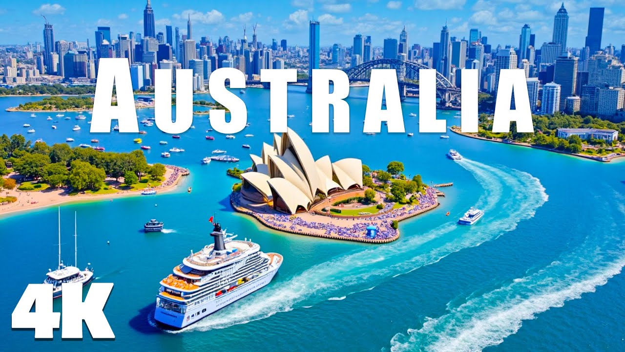 Australia 4K – Discover Stunning Landscapes and Beaches With Deep House Music 