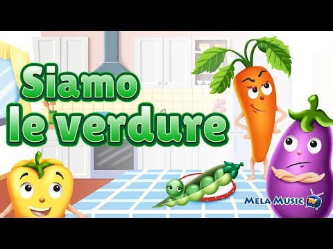 Siamo le verdure - canzoni @Mela_Educational