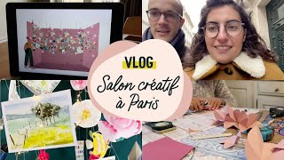 Mobile aquarelle géant + les coulisses d'un salon à Paris!