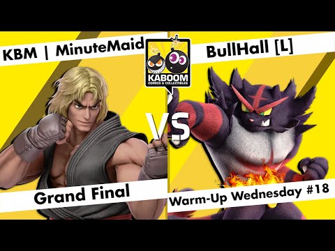KBM | MinuteMaid (Ken) vs BullHall [L] (Incineroar) - GF - Warm-Up Wednesdays #18