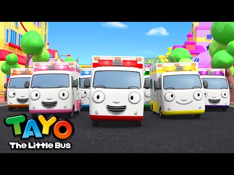 Tayo Ambulance Songs Compilation | Rescue Vehicles for Kids | Alice Songs | Tayo the Little Bus