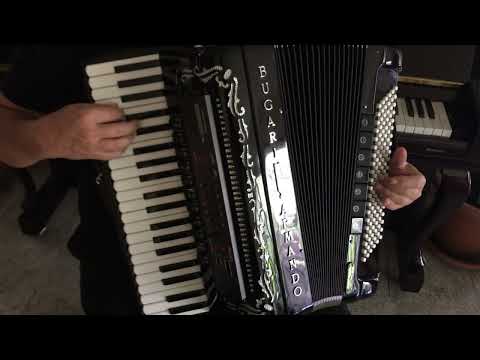 Klangprobe Akkordeons Bugari Musette Armando mit Original Midi  Systeme von Bugari