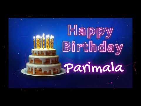 Happy Birthday to Parimala