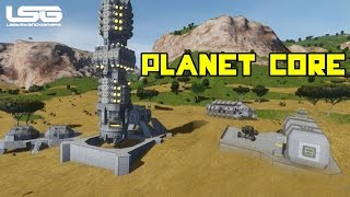 Space Engineers - Centre Of The Planet Drilling