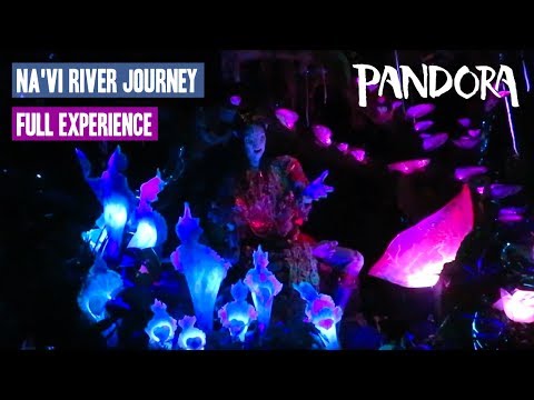 Na'vi River Journey Boat Ride POV & Full Experience Pandora:The World Of Avatar | BrandonBlogs