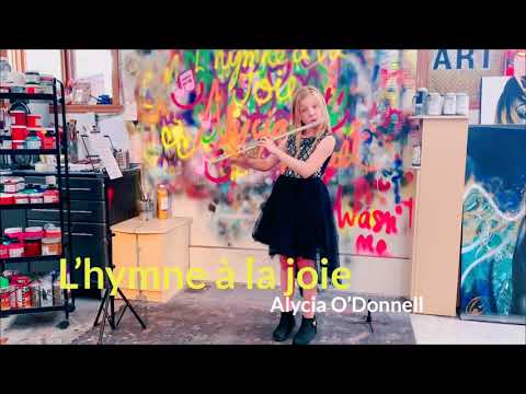 Beethoven - Hymne à la joie/ Ode to Joy, pour flûte et piano