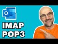 IMAP POP3 Difference POP3 Options Outlook