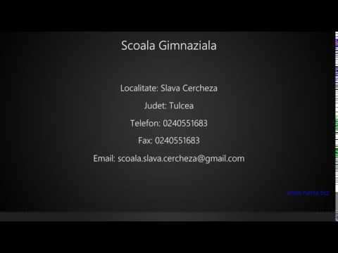Scoala Gimnaziala Slava Cercheza