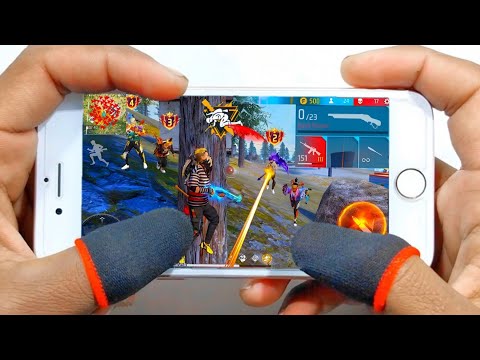 Iphone 6+Free Fire Gameplay test settings revel My HUD+DPI+ 2gb ram🔥