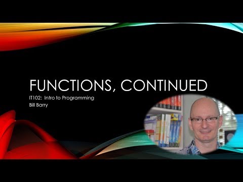 Javascript Week08b Functions Returns Variable Scope And Lifetime