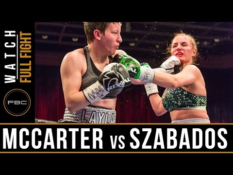 McCarter vs Szabados FULL FIGHT: April 29, 2017 - PBC on FS1